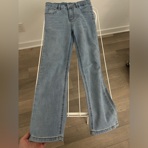 Midrise ankle length blue jeans size 28 - Picture 2 of 4